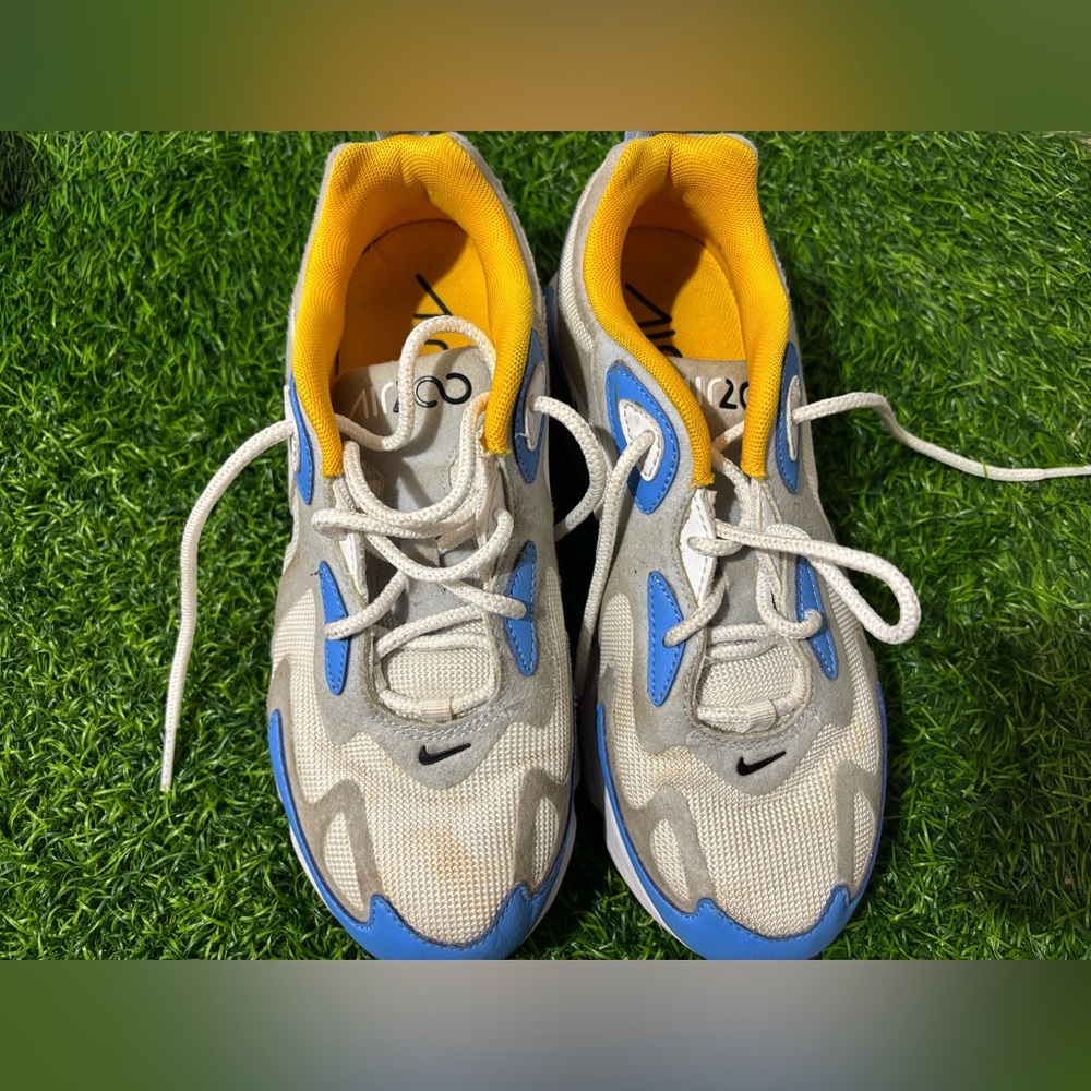 NIKE Air Max 200 Blue and Yellow